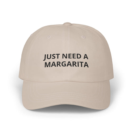Bridal Party - "Just Need a Margarita" Embroidered Baseball Hat