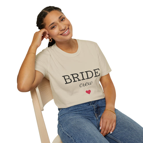 Bride Crew T-Shirt | Bachelorette Party, Bridal Team Tee