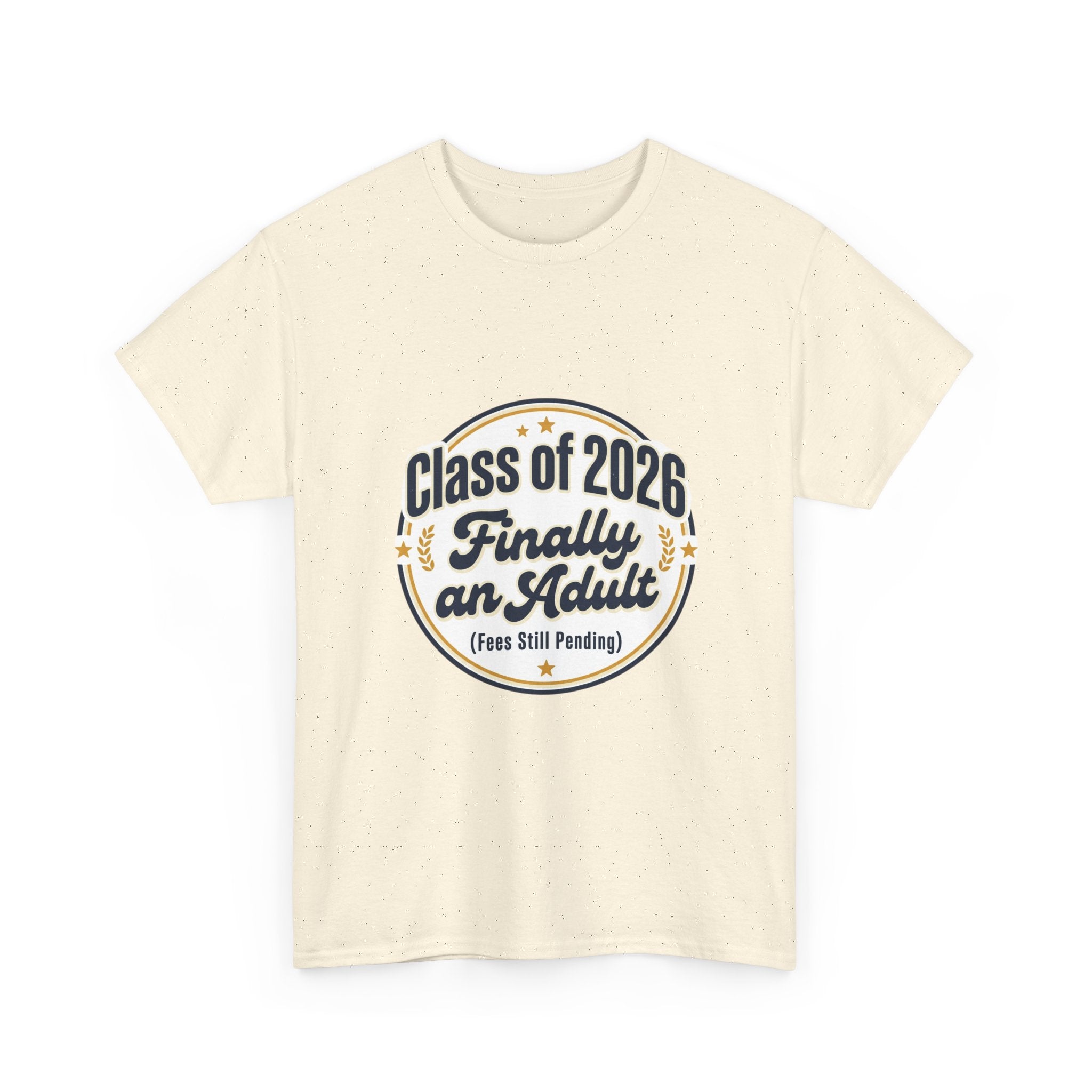 Class of 2026 “Finally an Adult” T‑Shirt — Graduation Novelty Tee