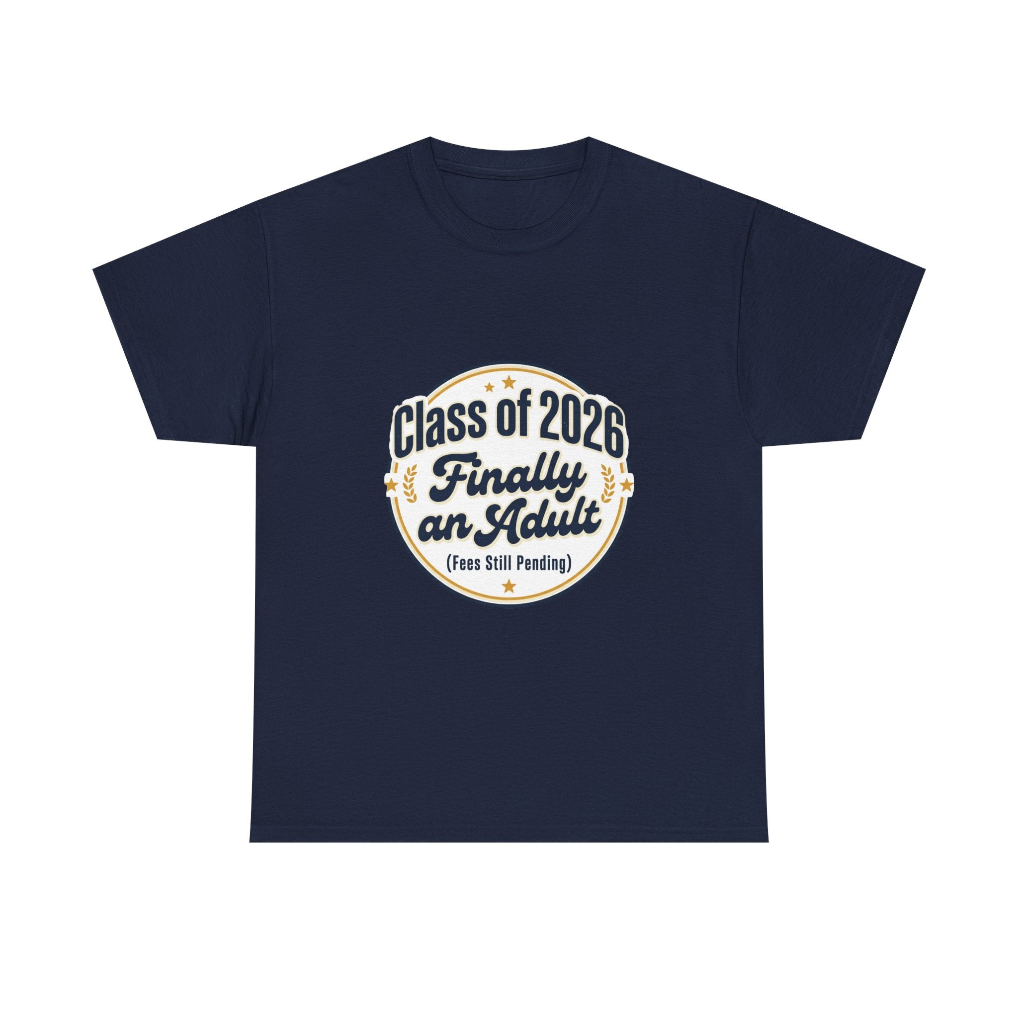 Class of 2026 “Finally an Adult” T‑Shirt — Graduation Novelty Tee