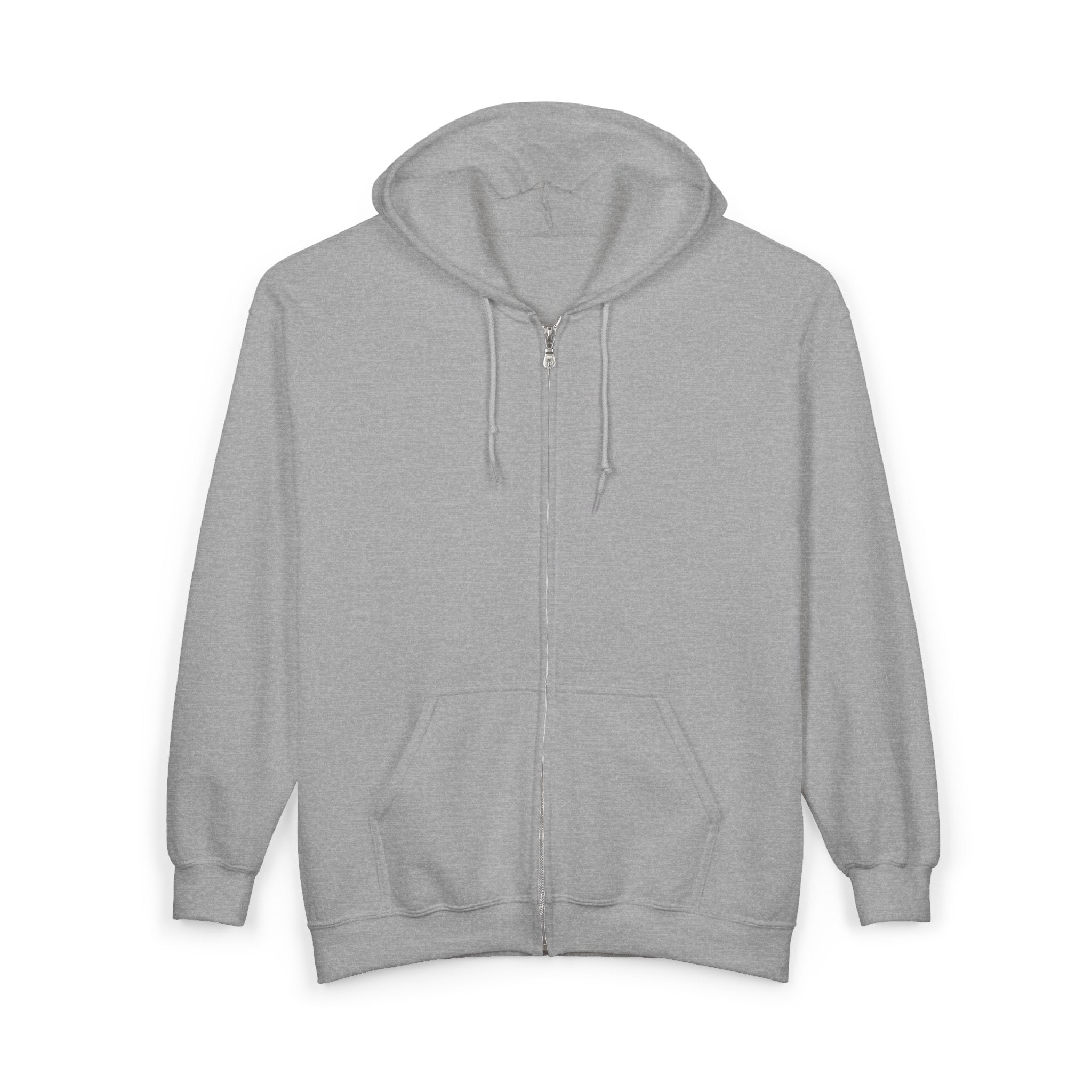 Zip Hoodie — 'Rebel Moms Do It Better' Retro Skull Graphic