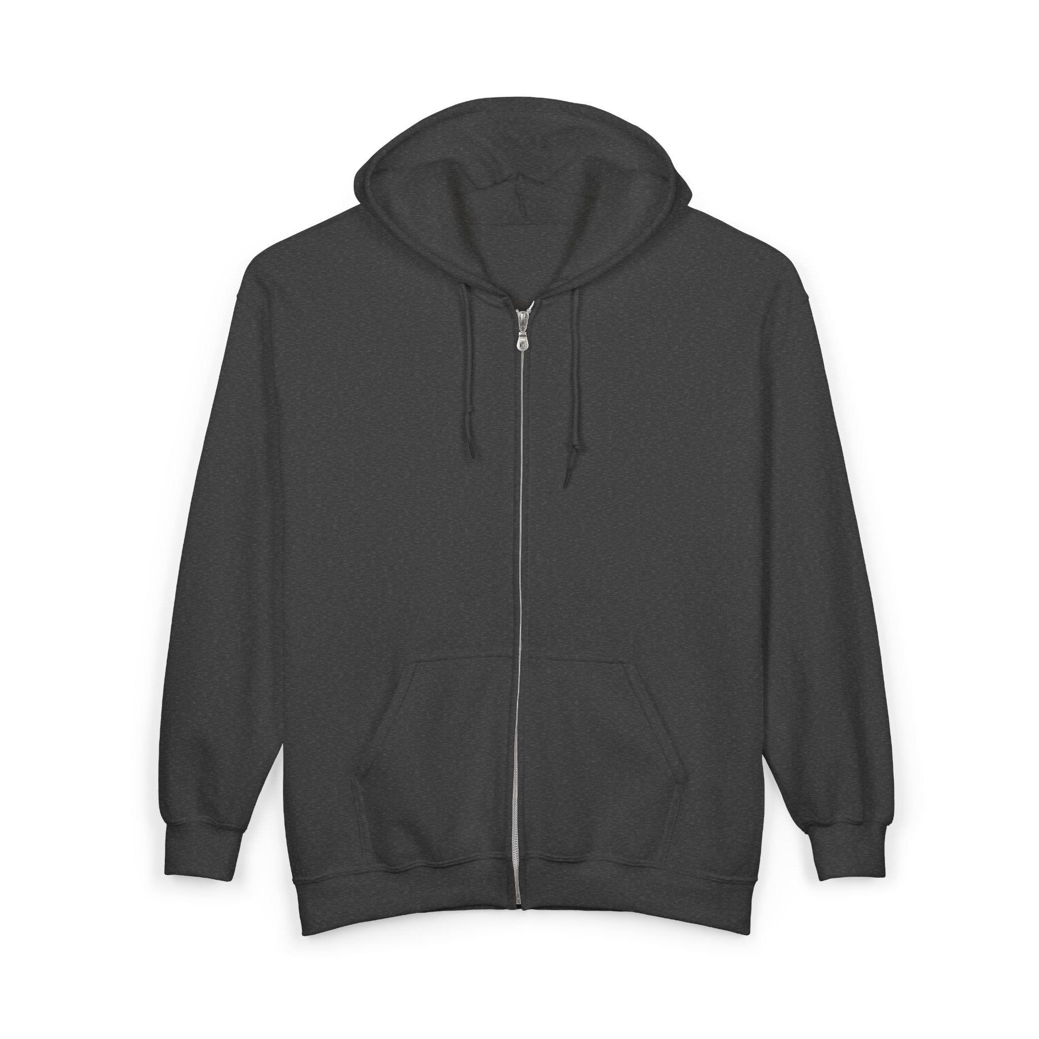 Zip Hoodie — 'Rebel Moms Do It Better' Retro Skull Graphic