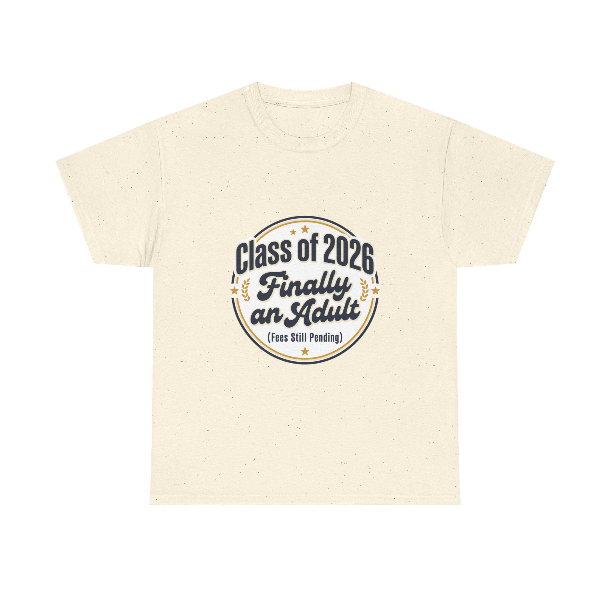 Class of 2026 “Finally an Adult” T‑Shirt — Graduation Novelty Tee