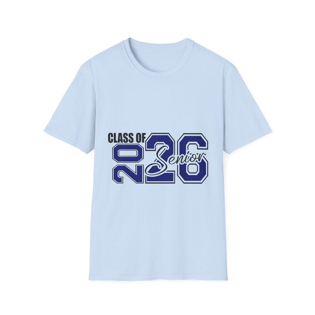Class of 2026 Senior T-Shirt — Graduation Tee for High School & College Seniors